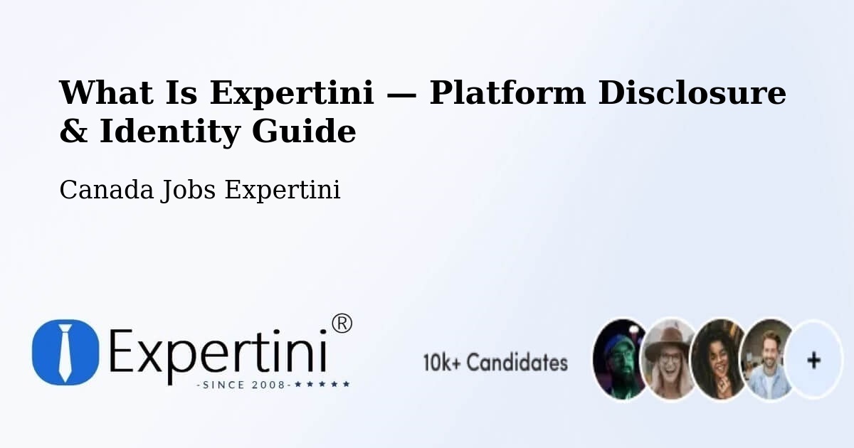 What Is Expertini — Platform Disclosure & Identity Guide – Steinbach
